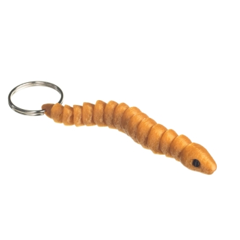 Wąż złoty - brelok do kluczy